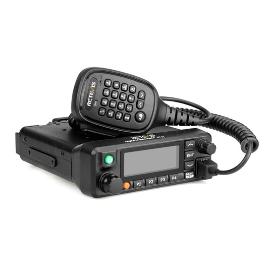 RETEVIS RT90 UV Double Segment 136-174/400-480MHz 3000 Channels 50W Car Walkie Talkie, 136-174/400-480MHz