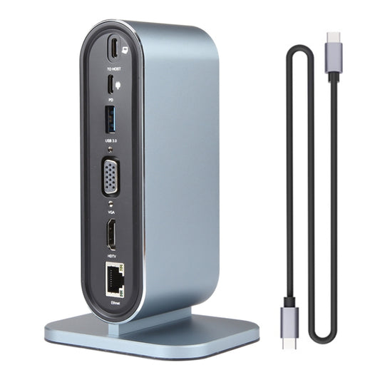 BYL-2201 12 in 1 USB-C / Type-C HUB Adapter, BYL-2201