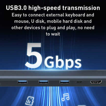 BYL-2212 10 in 1 USB-C / Type-C HUB Adapter, BYL-2212