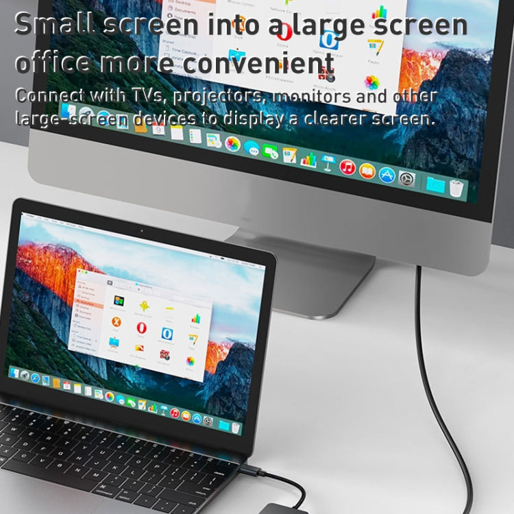 BYL-2308 6 in 1 USB-C / Type-C to USB3.2 + Gigabit Internet + HDTV HUB Adapter, BYL-2308