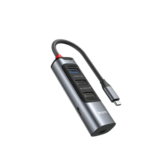 Yesido HB24 Adaptateur HUB de station d'accueil multifonction 5 en 1 USB-C / Type-C, HB24