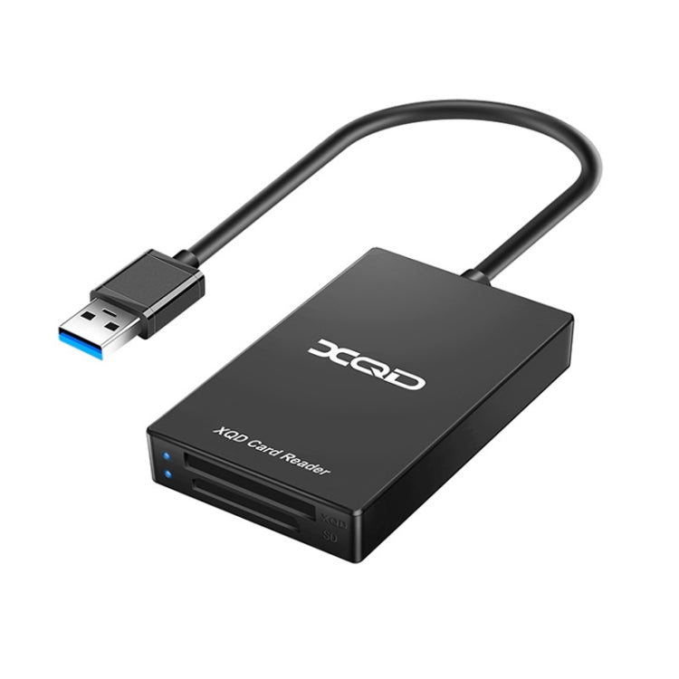Rocketek CR312-A Lecteur de cartes USB3.0 SD / XQD 2 en 1, USB3.0