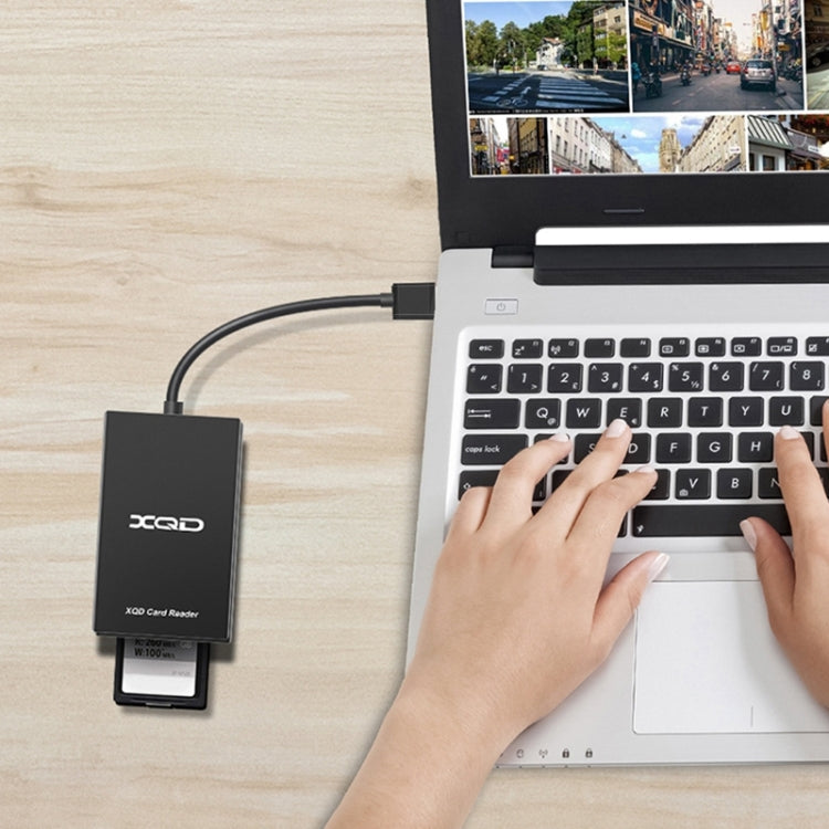 Rocketek CR312-A Lecteur de cartes USB3.0 SD / XQD 2 en 1, USB3.0