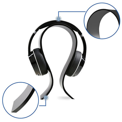 DA1502 Universal Acrylic Headset Stand Display Hanger
