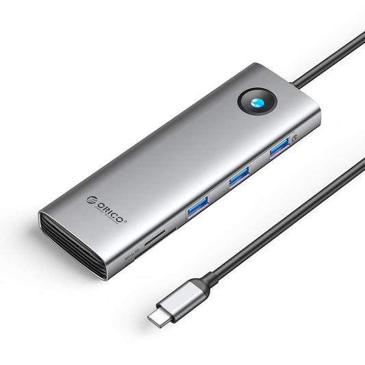 Station d'accueil multifonction ORICO PW11-9P Type-C / USB-C 8-en-1 5 Gbit/s, PW11-9P