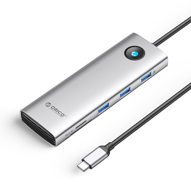 ORICO PW11-9P Type-C / USB-C 8-in-1 5Gbps Multifunction Docking Station, PW11-9P