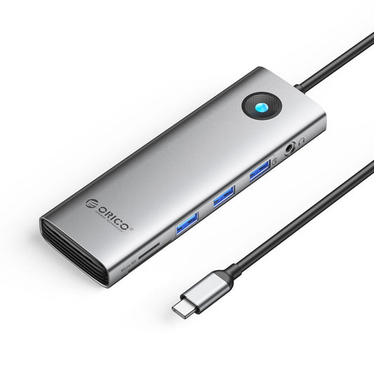 Station d'accueil multifonctionnelle ORICO PW11-10P Type-C / USB-C 10-en-1 5 Gbit/s, PW11-10P