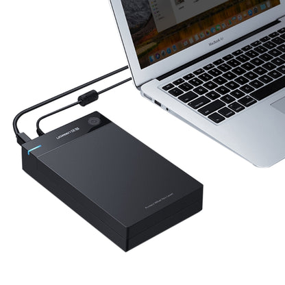 UGREEN US222 HDD Enclosure 2.5 / 3.5 inch SATA to USB 3.0 SSD Adapter Hard Disk Drive Box External HDD Case, Support UASP Protocol, US222 HDD Case