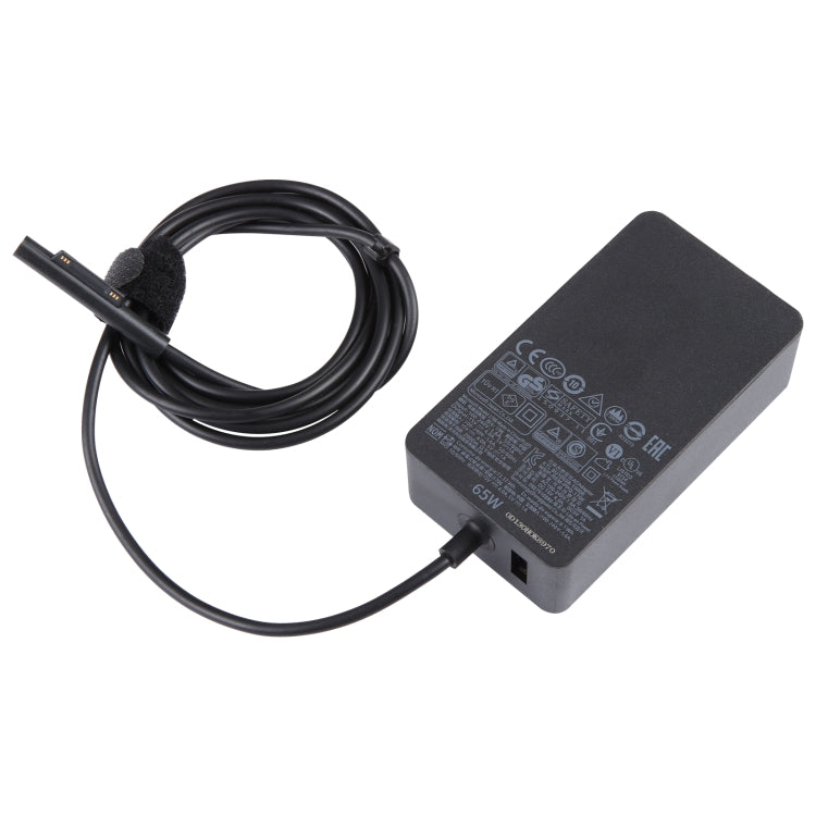 For Microsoft Surface Pro 7 / 7 Plus / 8 / 9 / X & Laptop 3 / 4 / 5 65W Laptop Power Adapter, EU Plug, UK Plug, US Plug