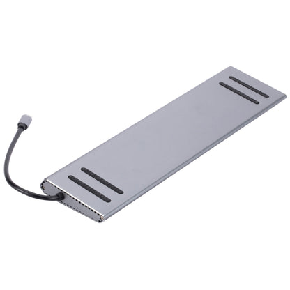 12 in 1 Type-C to Dual HDMI Docking Station, 12 in 1