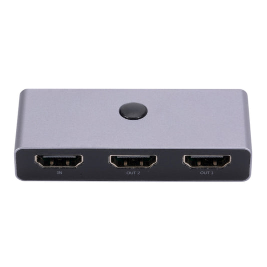 1 into 2 out 4K Split Screen HDMI Two-way Conversion Audio Video Switch, Two-way