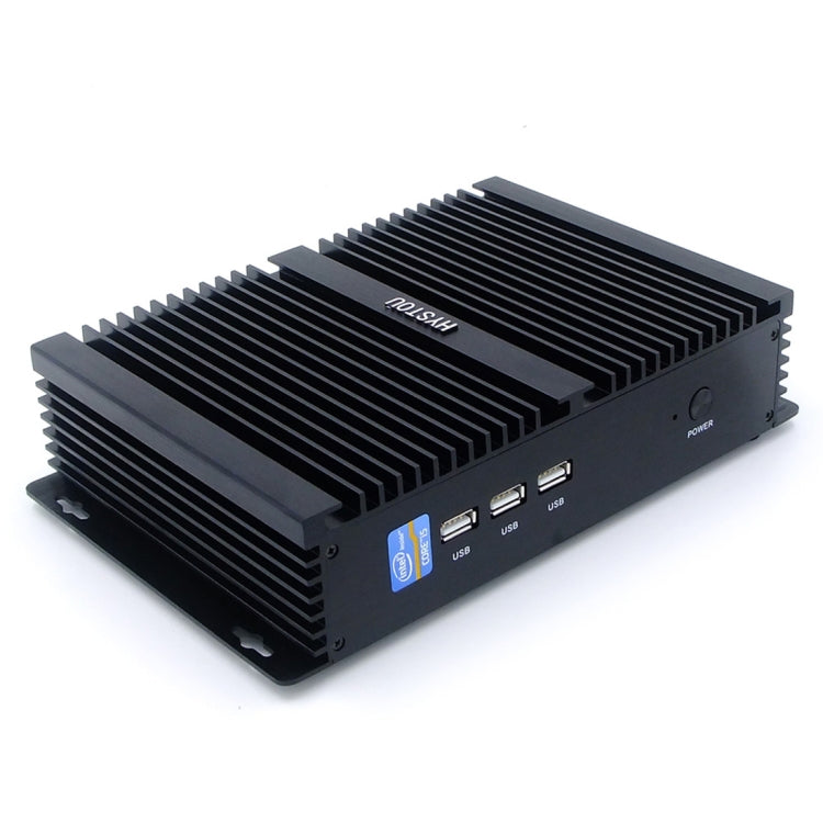 HYSTOU FMP04 i5 7200U Mini PC, Intel Core i5 7200U Processor Dual Core up to 3.1GHz, RAM: 4GB, ROM: 128GB, Support Windows 7 / 8 / 10 / Linux OS