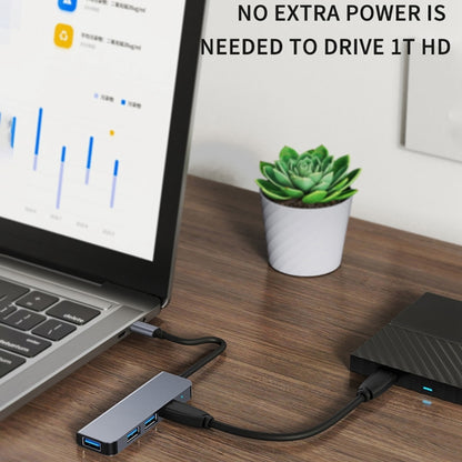 BYL-2301T 5 in 1 USB-C / Type-C to USB Multifunctional Docking Station HUB Adapter, BYL-2301T