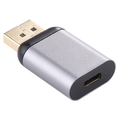 Type-C / USB-C Female to Big DP Male Aluminium Alloy Adapter, Type-C Female to Big DP Male