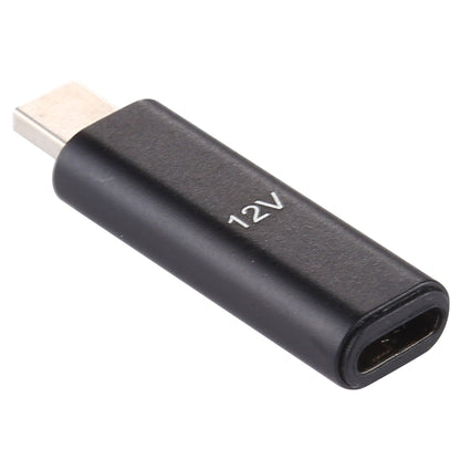 12V Type-C / USB-C Female to PD Aluminium Alloy Adapter for Asus, 12V Type-C Female to PD