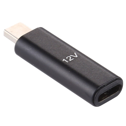12V Type-C / USB-C Female to PD Aluminium Alloy Adapter for Asus, 12V Type-C Female to PD