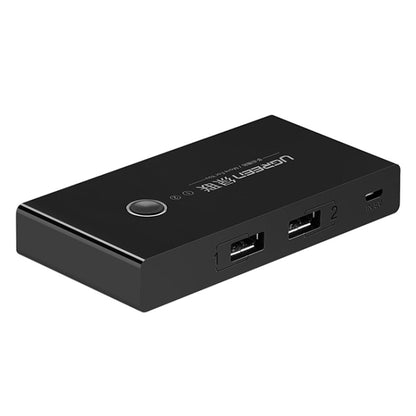 Ugreen USB Switch Selector 2 USB Ports Sharing 4 USB Ports Switcher Adapter for Mouse, Keyboard, Printer, US216