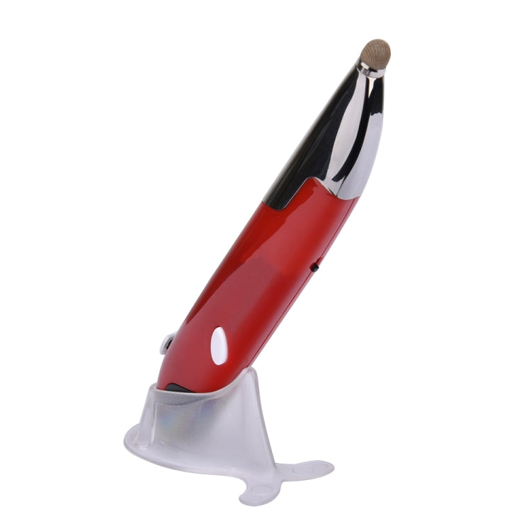 PR-06 4-keys Smart Wireless Optical Mouse with Stylus Pen Function, Red, Grey, Blue