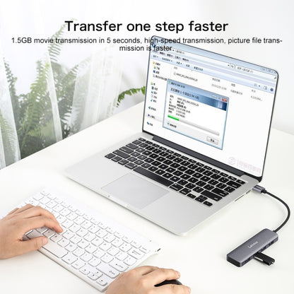 Lenovo C04 4 In 1 Type-C / USB-C to USB-C Converter Splitter Hub, C04