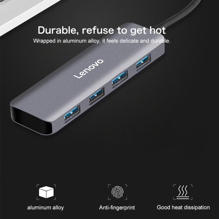 Lenovo C04 4 In 1 Type-C / USB-C to USB-C Converter Splitter Hub, C04