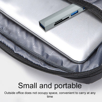 V253 5 in 1 USB-C/Type-C to USB Multifunctional Docking Station HUB Adapter, V253