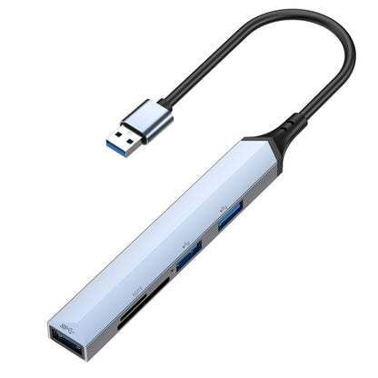 V253A 5 in 1 USB to USB Multifunctional Docking Station HUB Adapter, V253A