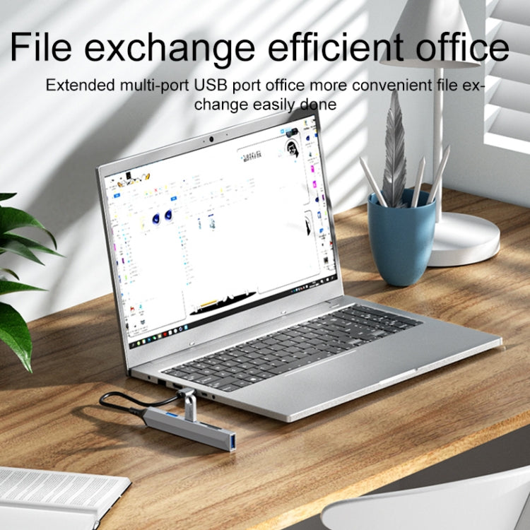 V253A 5 in 1 USB to USB Multifunctional Docking Station HUB Adapter, V253A