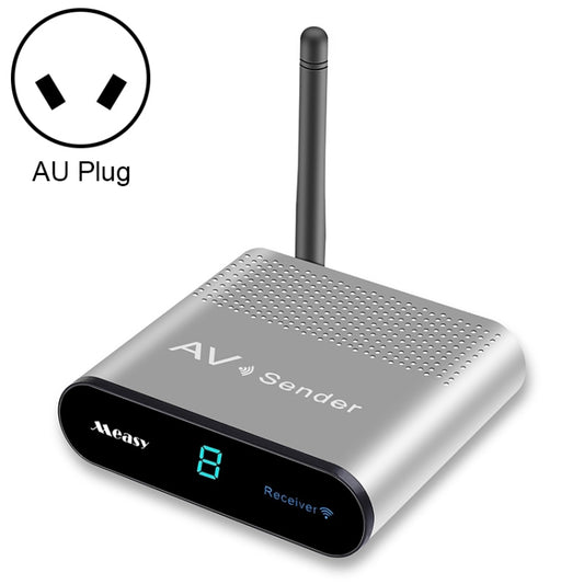 Measy AV220 2.4GHz Wireless Audio / Video Transmitter and Receiver, Transmission Distance: 200m, UK Plug, AV220 Silver
