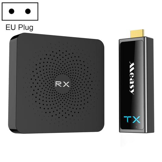 مجموعة نقل لاسلكية ثلاثية الأبعاد Measy W2H Mini2 بدقة عالية كاملة 60 بكسل، 1080 جيجاهرتز، مسافة النقل: 3 مترًا، قابس المملكة المتحدة، PC30، PC6337AU، PC6337UK، PC6337US