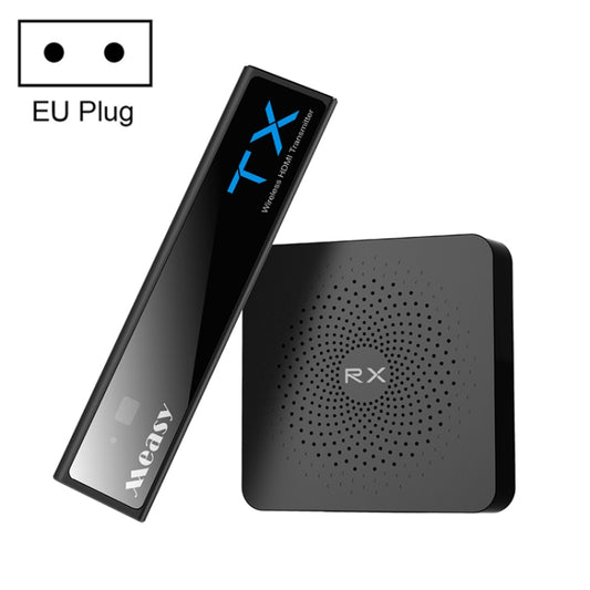 جهاز استقبال وجهاز إرسال Measy W2H MAX FHD 1080P 3D 60Ghz لاسلكي لنقل الفيديو عالي الدقة وواجهة الوسائط المتعددة، مسافة الإرسال: 30 مترًا