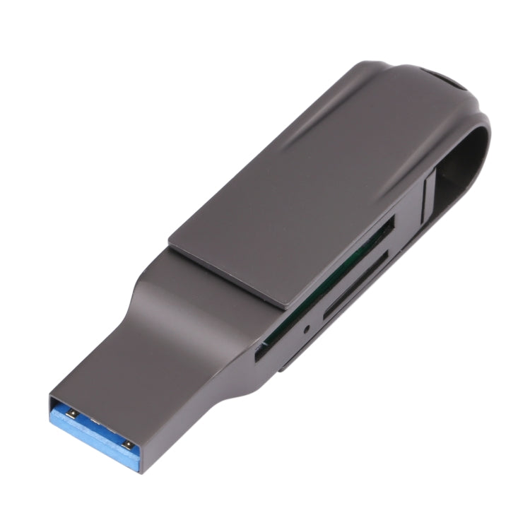 Lecteur de cartes multifonction USB-C / Type-C vers USB 3.0 2-en-1, Type-C vers USB 3.0