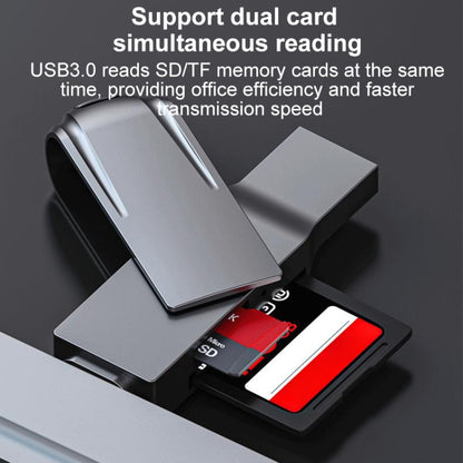 Lecteur de cartes multifonction USB-C / Type-C vers USB 3.0 2-en-1, Type-C vers USB 3.0