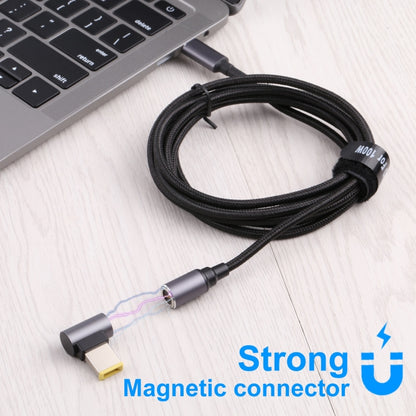 USB-C / Type-C Male to 8 Pin Magnetic DC Round Head Free Plug Charging Adapter Cable, Type-C to Magnetic Head