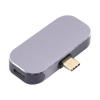 3 in 1 USB-C / Type-C Male to Dual USB-C / Type-C + Mini DP Female Adapter, Dual USB-C / Type-C + Mini DP