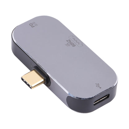 3 in 1 USB-C / Type-C Male to Dual USB-C / Type-C + 4K 60Hz HDMI Female Adapter, Dual USB-C / Type-C + HDMI