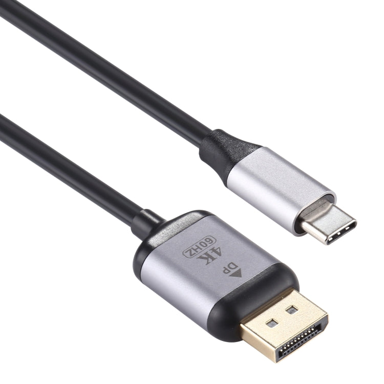 4K 60Hz Type-C / USB-C Male to DP Male Adapter Cable, Length: 1.8m, DP Male