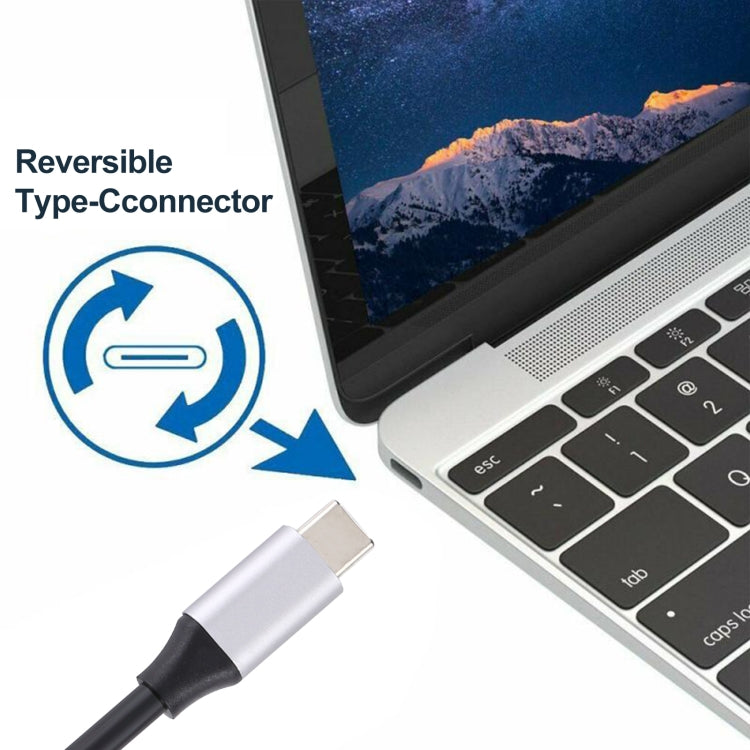 4K 60Hz Type-C / USB-C Male to DP Male Adapter Cable, Length: 1.8m, DP Male