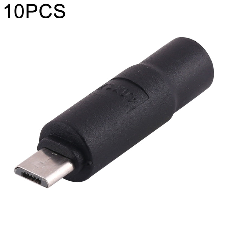 10 PCS 4.0 x 1.7mm to Micro USB DC Power Plug Connector, 4.0 x 1.7mm