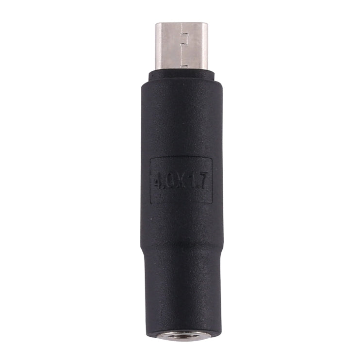 10 PCS 4.0 x 1.7mm to Micro USB DC Power Plug Connector, 4.0 x 1.7mm