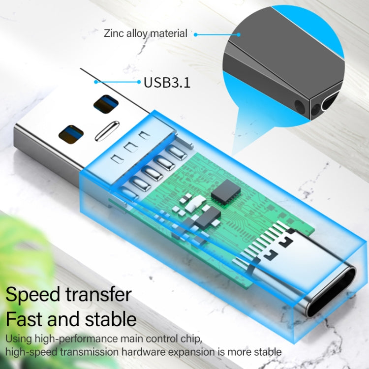 ADS-613 USB 3.1 Male to USB-C / Type-C Female Adapter