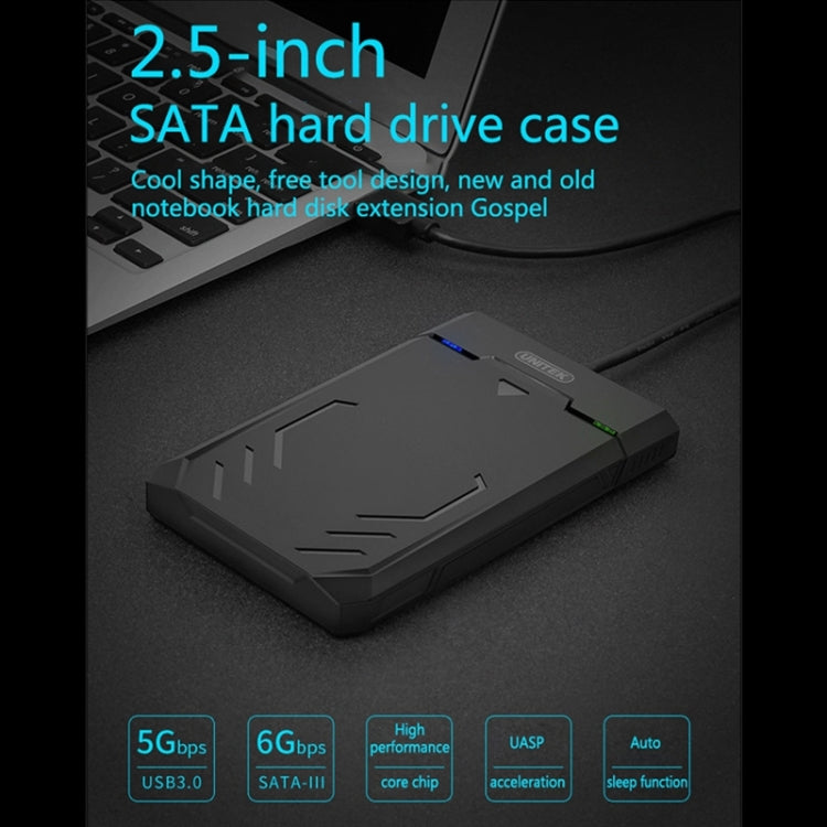UNITEK SATA 2.5 inch USB 3.0 Interface HDD Enclosure, Length: 30cm, SATA USB 3.0 Interface, Length: 30cm