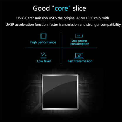 UNITEK SATA 2.5 inch USB 3.0 Interface HDD Enclosure, Length: 30cm, SATA USB 3.0 Interface, Length: 30cm