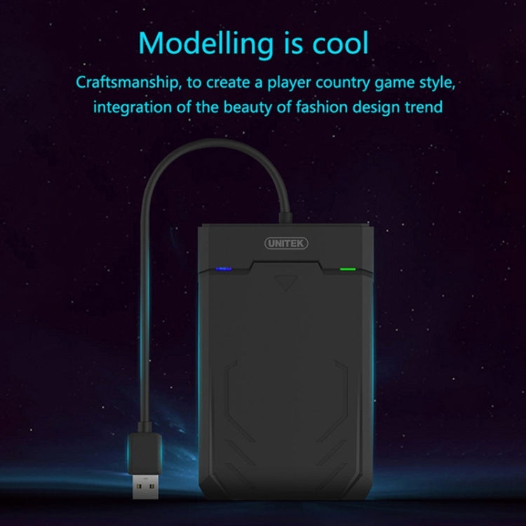 UNITEK SATA 2.5 inch USB 3.0 Interface HDD Enclosure, Length: 30cm, SATA USB 3.0 Interface, Length: 30cm