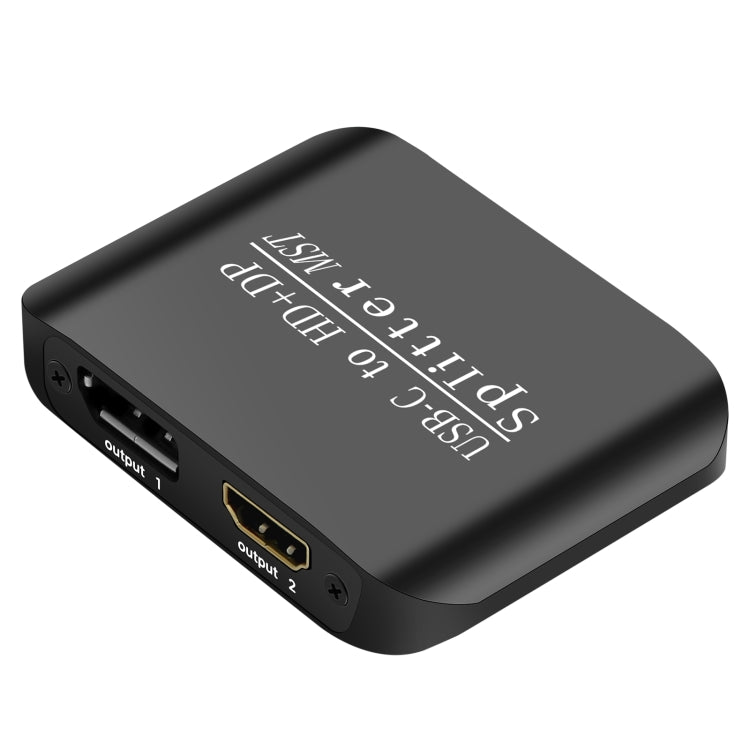 NK-E60 Type-C / USB-C To HDMI, DP DisplayPort Splitter MST Monitor Switcher, NK-E60