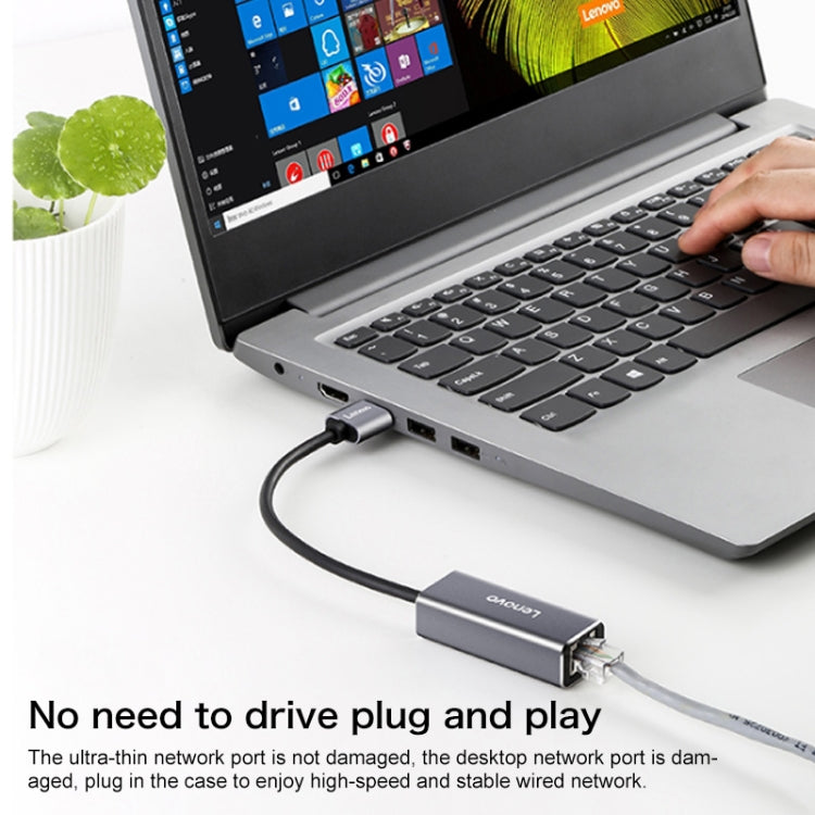 Lenovo F1-U01 Type-C / USB-C to Gigabit Ethernet Converter, F1-U01