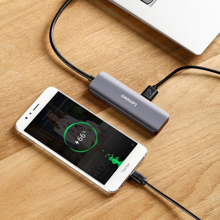 Lenovo U04 4 In 1 USB 3.0 Multi-port Converter Splitter Hub, U04