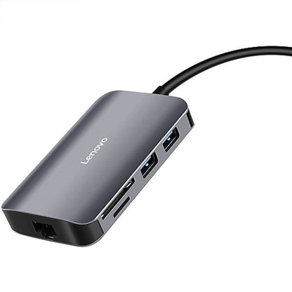 Lenovo F1-C08 8 In 1 Type-C / USB-C to HDMI Multi-function Converter Hub, F1-C08