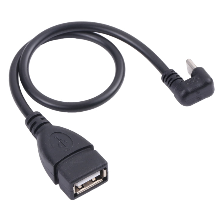 U-shaped Type-C Male to USB 2.0 Female OTG Data Cable, Type-C to USB 2.0