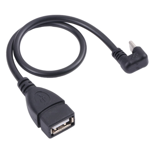 U-shaped Type-C Male to USB 2.0 Female OTG Data Cable, Type-C to USB 2.0