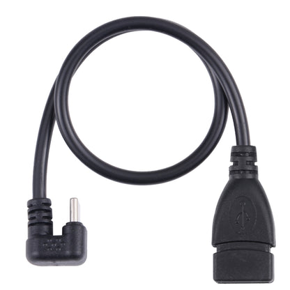U-shaped Type-C Male to USB 2.0 Female OTG Data Cable, Type-C to USB 2.0